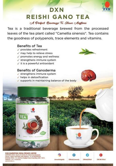 Dxn Rg Tea Herbal Tea Bags Mason Jar (2 X 250 G)