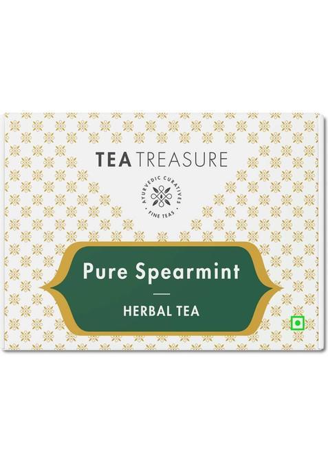Teatreasure Spearmint Herbal Tea 50 Tea Bags Herbal Tea Box&nbsp;&nbsp;(50 Bags)