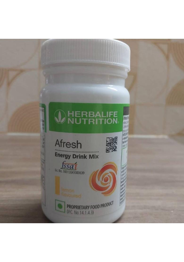 Herbal Nutrition Life Herbalife Nutrition Lemon Afresh 50Gm Lemon Green Tea Plastic Bottle (50 G)