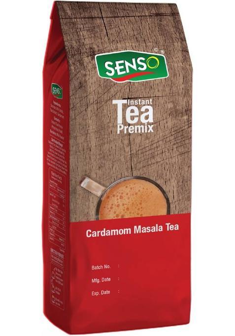 Senso Cardamom Masala Tea 1 Kg Pack, Strong Chai- Premium Powdered Tea Premix, Masala Elaichi Chai Natural Tea With Natural Cardamom | Instant Tea Premix Vending Machine Chai… Spices Instant Tea Box (1000 G)