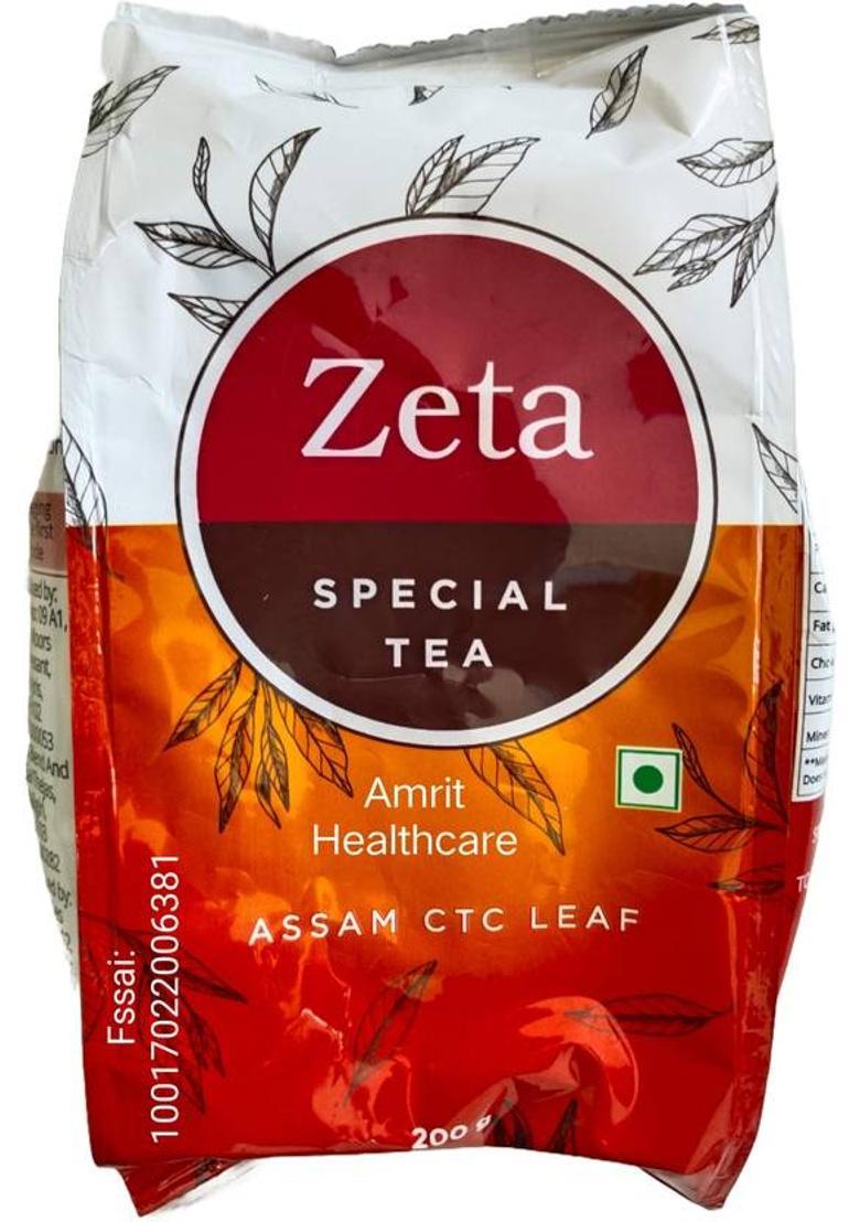 Amrit Healthcare Zeta Tea For Better Digestion Instant Tea Pouch (200 G)