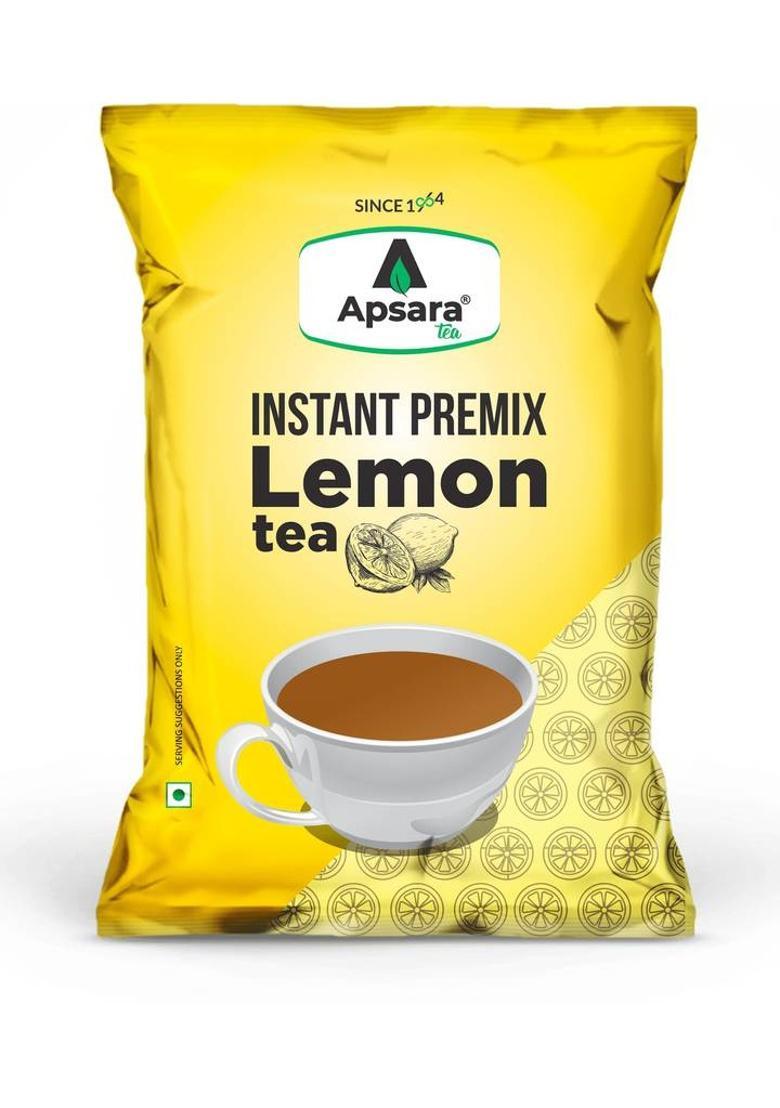 Apsara Tea Premix Lemon Tea 1Kg Lemon Instant Tea Pouch (1 Kg)