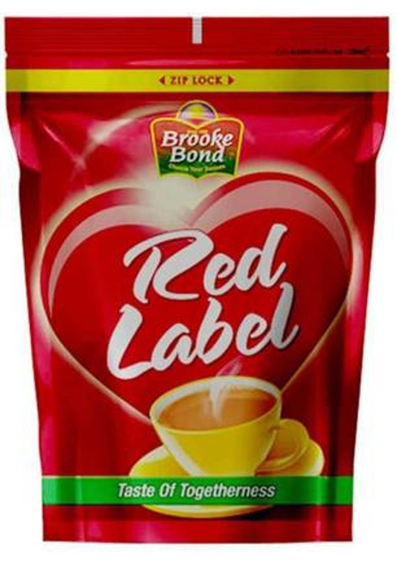 Red Label Tea Pouch Black Tea Pouch (1 Kg)