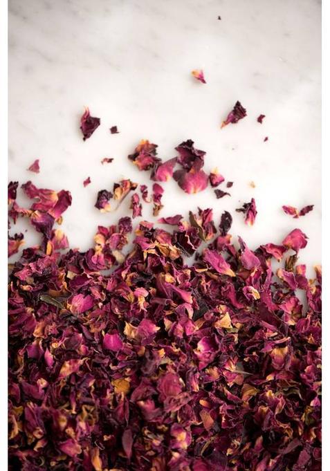 Nature Yard Rose Flower Tea Made From 100% Natural Rose Petals Sundried Rich In Antioxidants For Beautiful Skin Rose Herbal Tea Rose Herbal Tea Pouch (100 G)