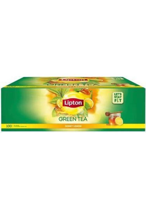 Lipton Flavour Best Quality Honey, Lemon Green Tea Bags Box&nbsp;&nbsp;(100)
