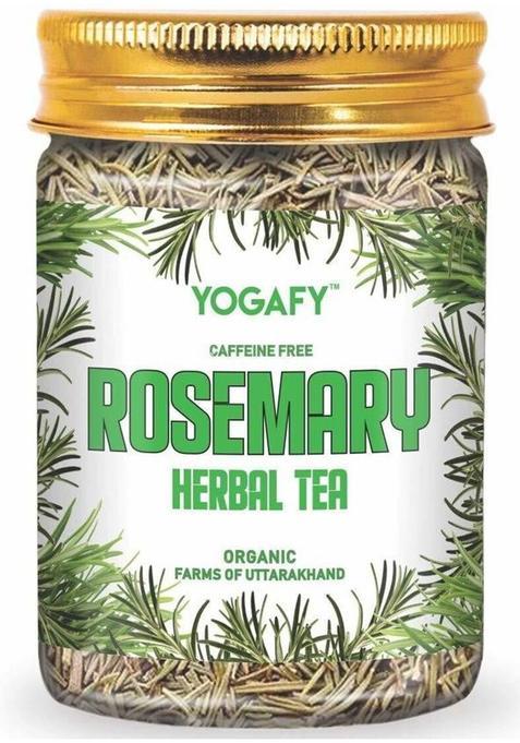 Yogafy Organic Rosemary Leaves (Herbal Tea) For Improving Memory |100 Gram | Rose Herbal Tea Plastic Bottle&nbsp;&nbsp;(100 G)