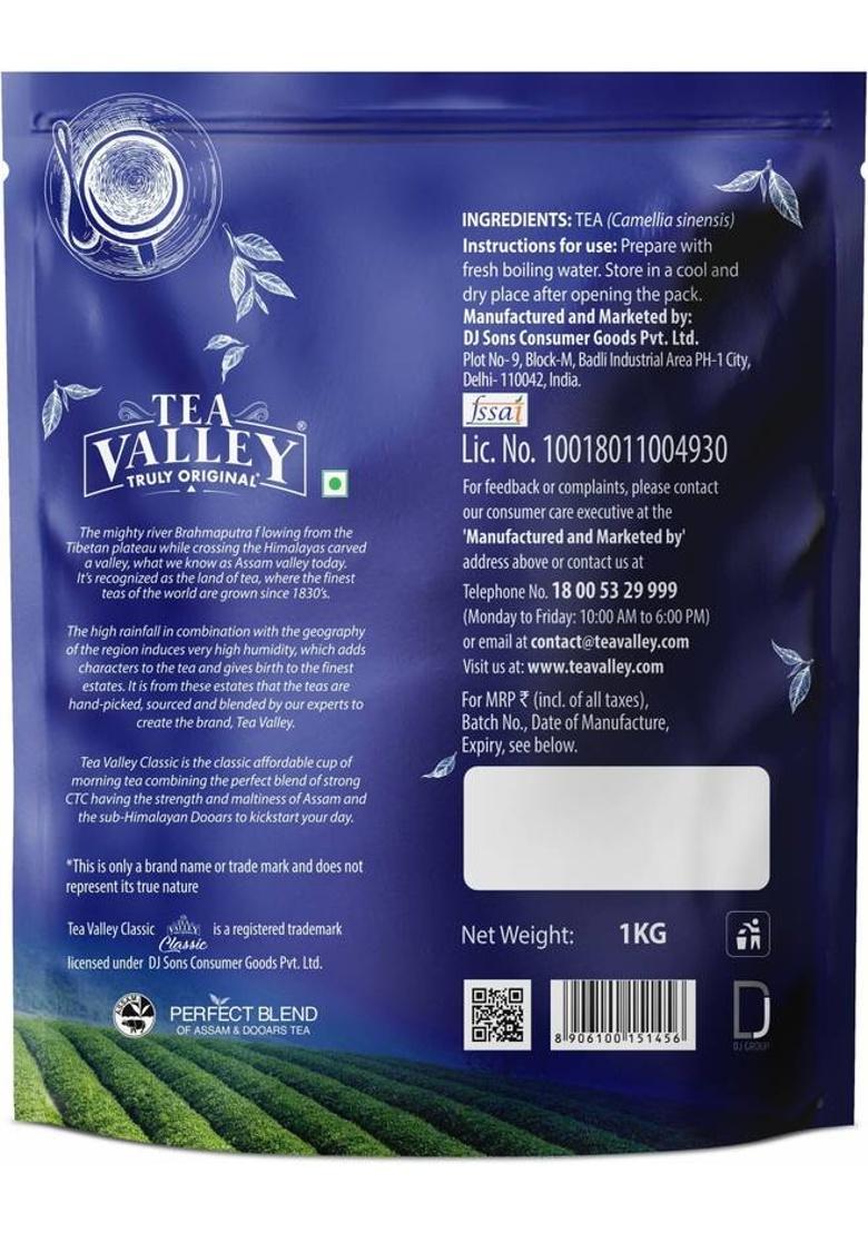 Tea Valley Classic-1Kg Black Tea Pouch (1 Kg)