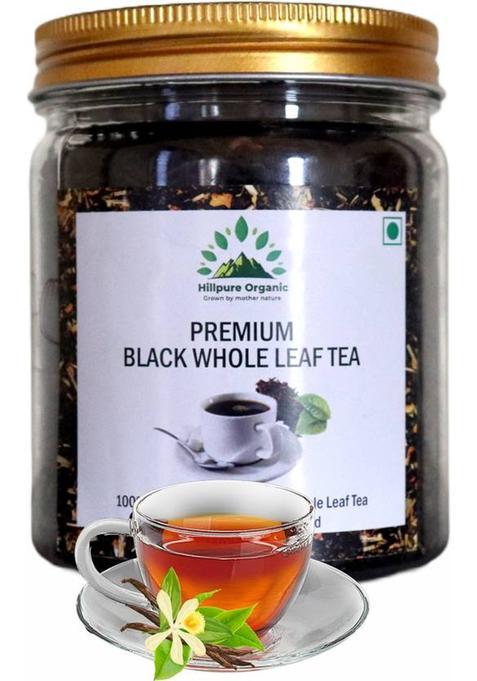 Hillpure Organic Premium Black Whole Leaf Tea | From Uttarakhand Hills Black Tea Plastic Bottle&nbsp;&nbsp;(100 G)