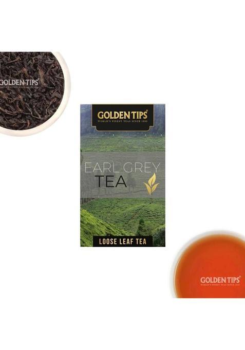 Golden Tips Darjeeling Earl Grey Loose Leaves Citrus Black Tea Tetrapack (100 G)