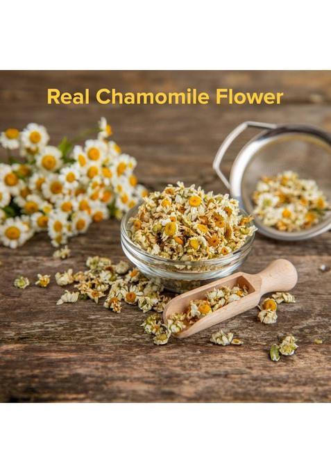 Te-A-Me Chamomile Flower Tea,50G | Pure Whole Flower Buds Of Chamomile |Caffeine Free | Chamomile Herbal Tea Box (50 G)