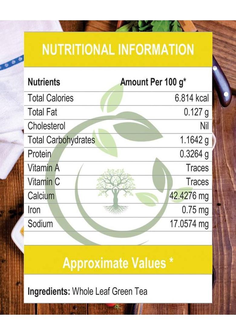 Hobby Herbs Green Tea | Pure Long Leaves | Green Tea For Weight Loss | Stress Relieving | Loose Green Tea Green Tea Pouch (100 G)