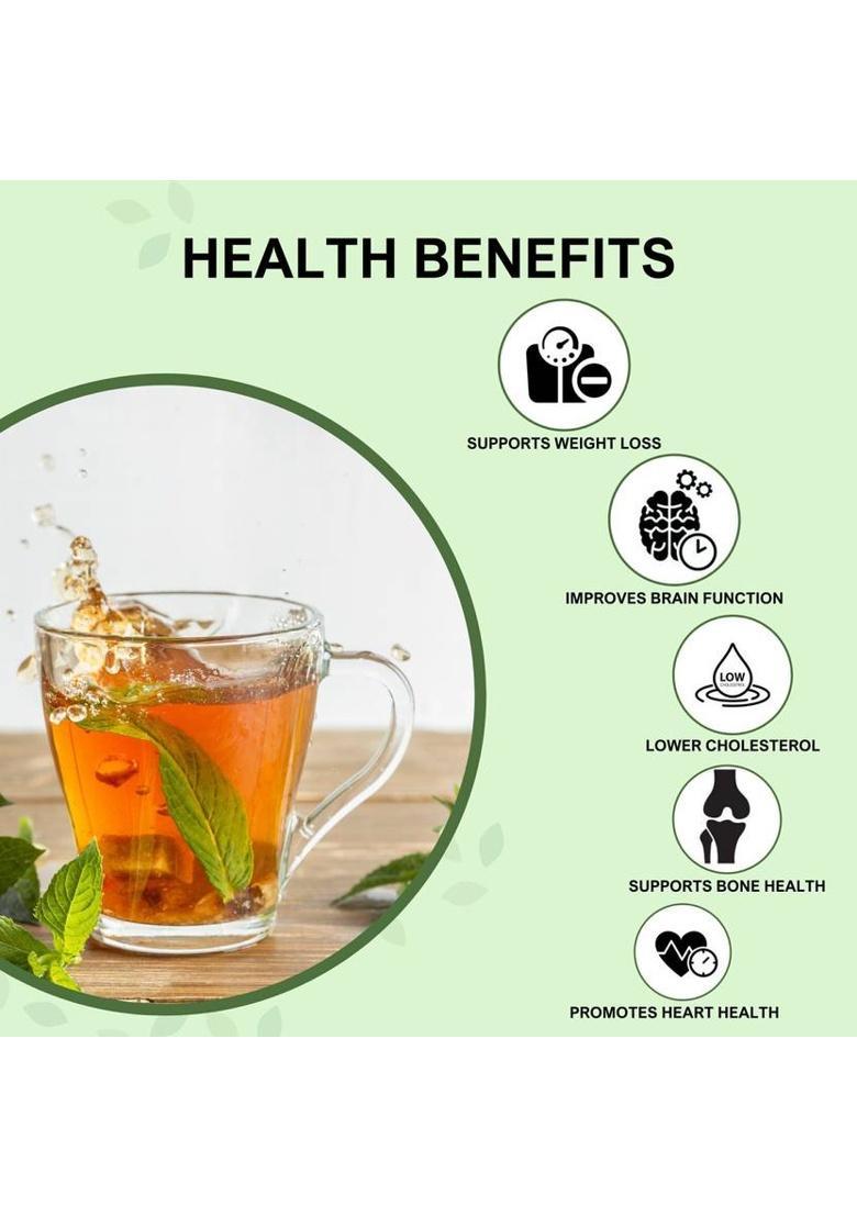 Golden Tips Premium Darjeeling High Grown Loose Leaf Unflavoured Green Tea Tin (100 G)