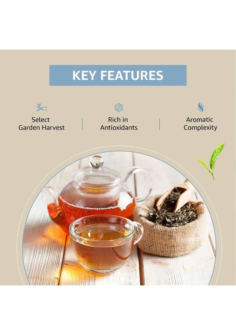 Golden Tips Loose Leaf Premium Pyramid Bags Oolong Tea Box (40 G)