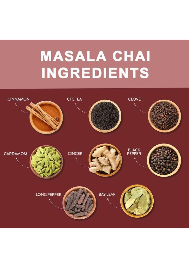 Ot India Adrak Chai & Masala Chai | Ginger Tea & Premium Mix Of 7 Spices Tea Ginger, Spices Tea Pouch (2 X 250 G)