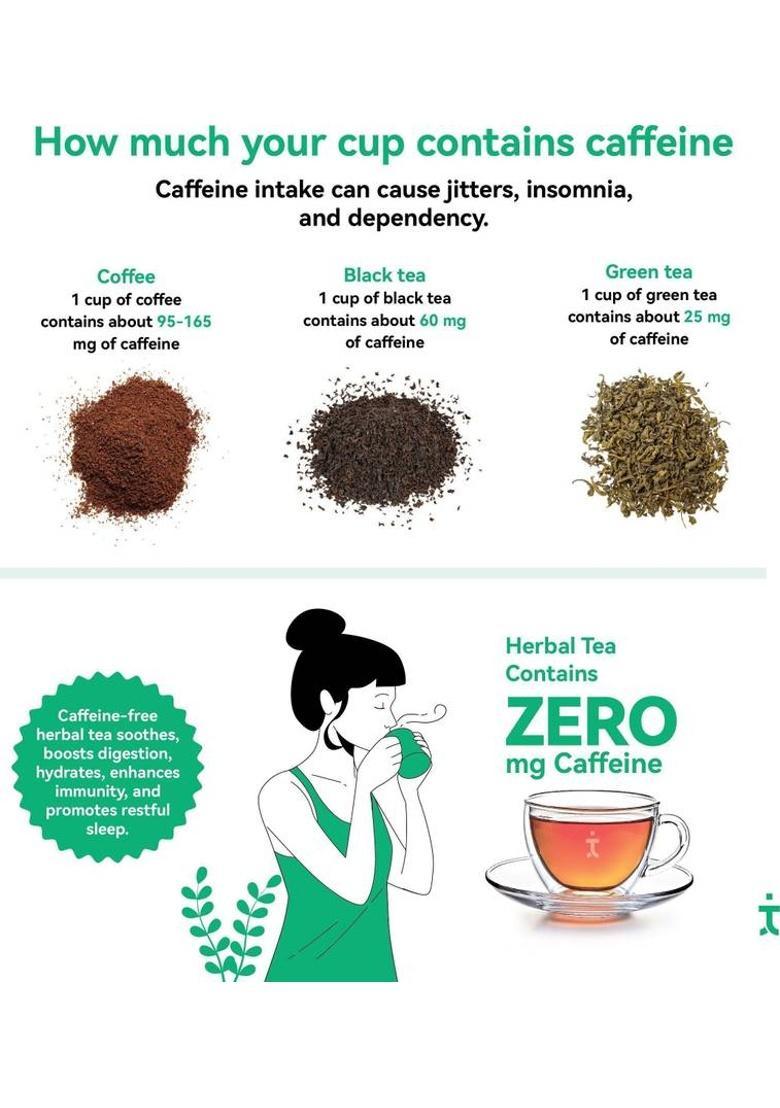 Tea Troops Himalayan Nettle Tea | Herbal, Caffeine-Free | Detox & Immunity Boost Herbal Tea Pouch (50 G)