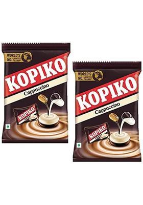 Kopiko Cappuccino Coffee Candy, 140Gm Each Pack Of 2 Toffee (2 X 1 G)