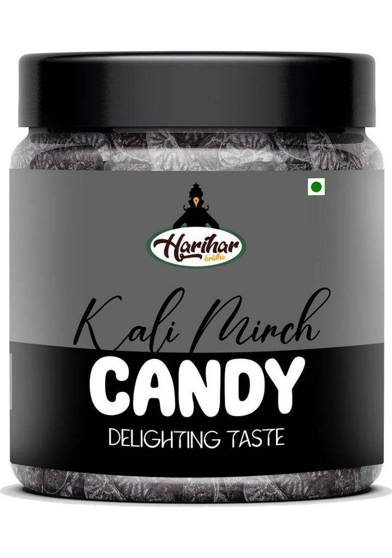 Harihar Kridha Kali Mirch Candy | Black Pepper Flavoured Masala (250 G) - Indya