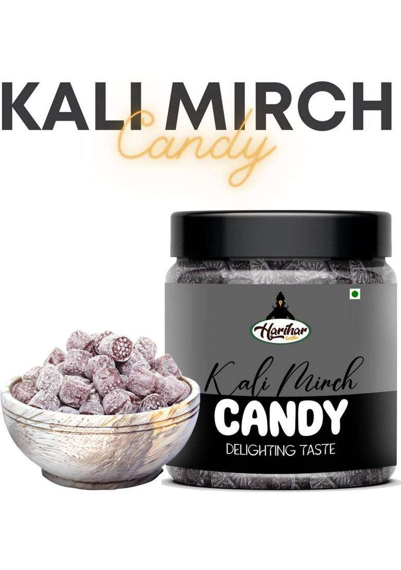 Harihar Kridha Kali Mirch Candy | Black Pepper Flavoured Masala (250 G) - Indya