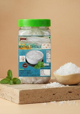 Pmw Menthol Crystals - Jar Pack Pudina Ki Phul Peppermint N/A Powder Candy (50 G)