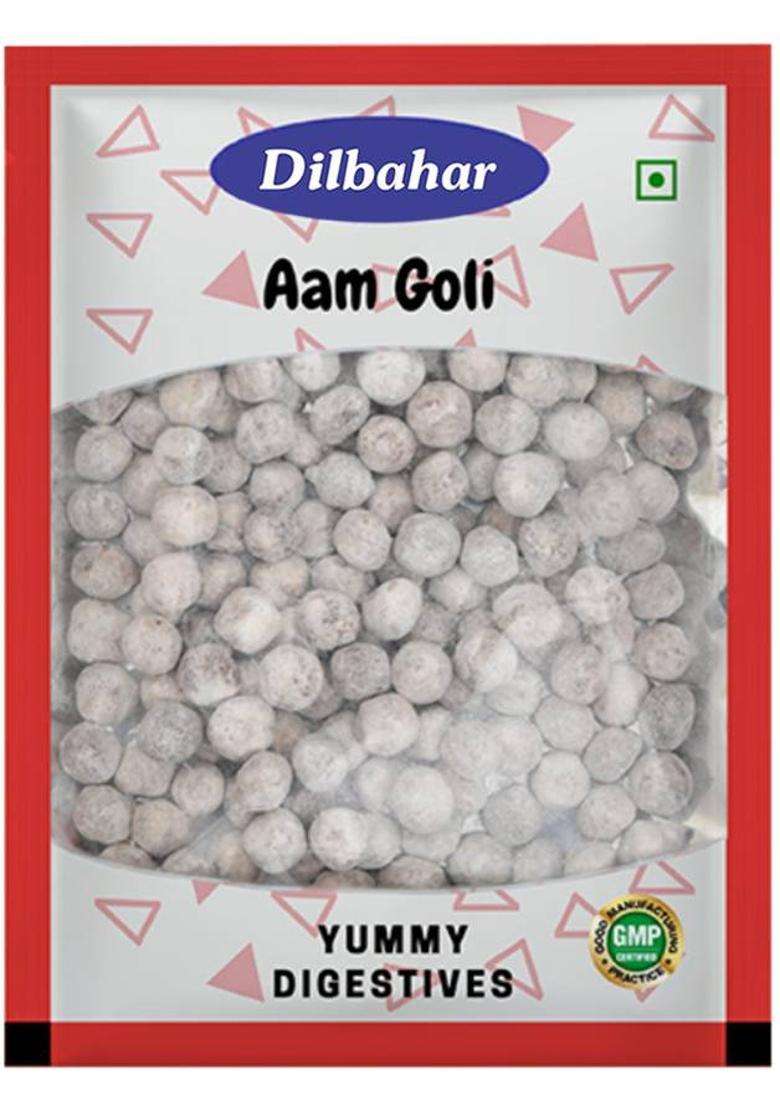 Dilbahar Yummy Digestive Aam Goli 400G Pack Of 1 Mango (1 Pieces) - Indya
