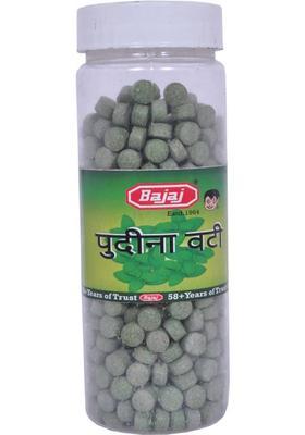 Bajaj Pudina Pachak Vati Mint Candy (200Gx2) (2 X 200 G)