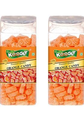 Koogly Premium Quality Orange Candy (2 X 230 G)
