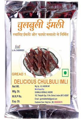 Gunmala Chulbuli Imli Stick,For Authentic Traditional Recipe All Natural - No Added Flavour, Colour & Rich In Lot Of Minerals Sour Candy (200 G)