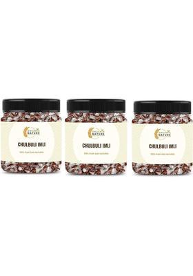Organic Nature Khatti Methi Chulbuli Imli Toffee| Tamarind Twist Candy | Jar Pack| (3 X 0.25 Kg)