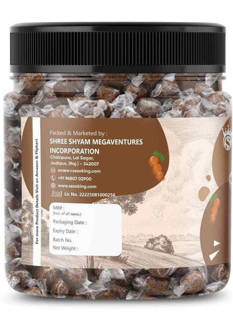 Sesoking Imli Chulbuli | Spicy Tamarind Candy Tangy & Zesty Indian Snack Sweet Mouth Freshener (100 G) - Indya