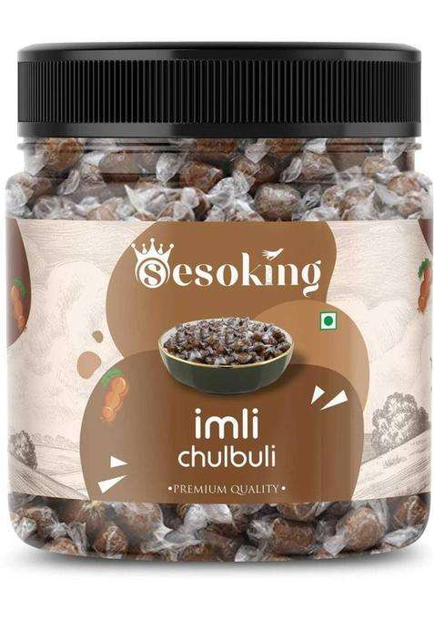 Sesoking Imli Chulbuli | Spicy Tamarind Candy Tangy & Zesty Indian Snack Sweet Mouth Freshener (100 G)