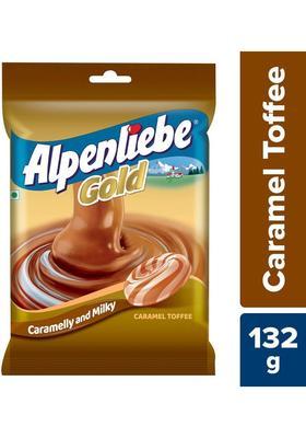 Alpenliebe Gold Rich Milky Caramel Toffee (132 G)