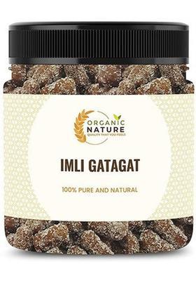 Organic Nature Imli Gatagat Candy Khatta Mitha Swad Churan 250 Gram (Jar Pack) (250 G)