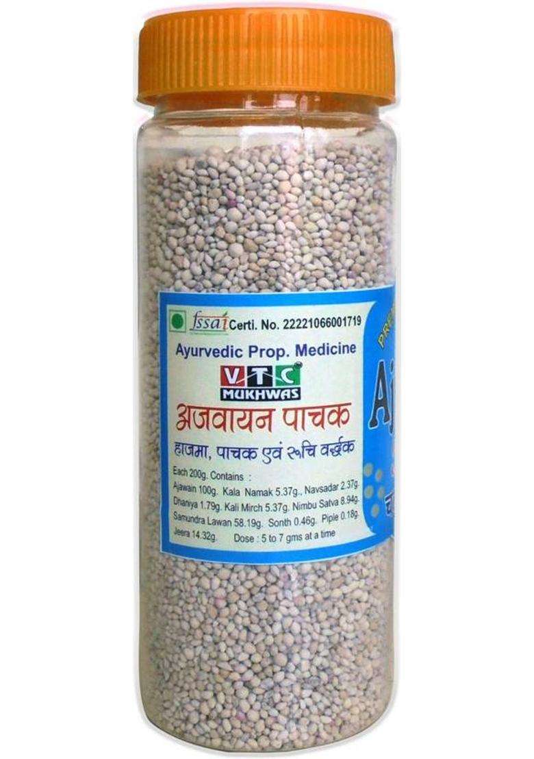 Vtc Premium Ajwain Pachak Salted For Digestion | Hygienically Prepared & Packed Mouth Freshener (4 X 200 G) - Indya