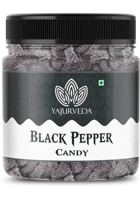 Yajurveda Black Pepper Candy /Black Toffee |Black -400Gram (400 G)