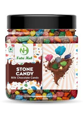 Nutri Hub Stone |Milk |Rock Shape (Choco) Chocolate Candy (400 G)