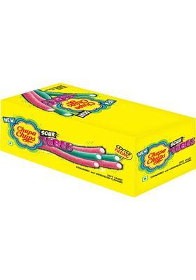 Chupa Chups Sour Tubes Soft Candy Strawberry And Watermelon (8 X 80 G)
