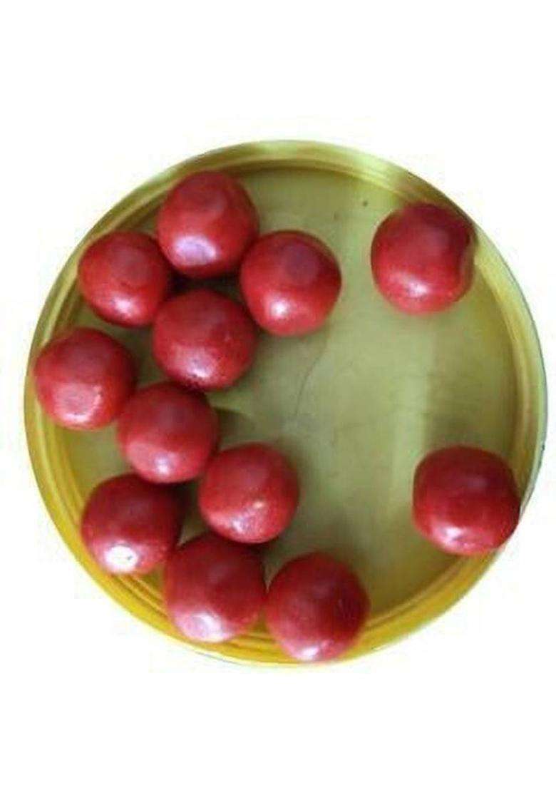 Veganic Organic Laal Jamun | Tasty Chatpati Churan Goli Borkut Bor Banta Laddu Mouth Freshener (800 G) - Indya