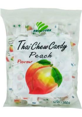 Haoliyuan Thai Chew Candy Peach 100Pcs (Imported) (350 G)