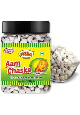Aam Chaska Chatpati Tablets | Digestive Churan Goli Khathi Meethi Mango Candy| Candy (300 G)