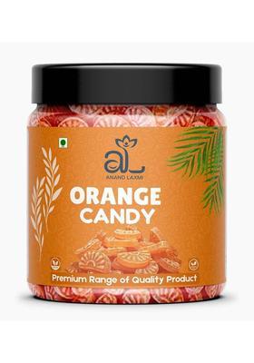Al Anand Laxmi Orange Flavoured Candy Santra, Narangi Toffee For Kids Sweet & Sour (250 G)