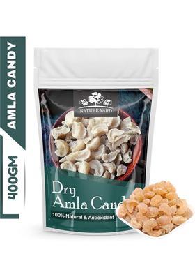 Nature Yard Dry Sweet Amla Candy - Dried Indian Gooseberry (400 G)