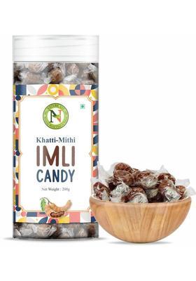 Nature Vit Imli Candy 200G | Khatti Meethi Tamarind Soft Chewy Digestive Treat Khatta Meetha (200 G)