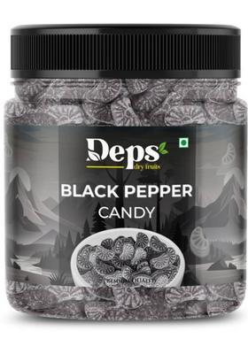 Deps Black Pepper Candy | Bold Flavor Treat Sweet Delight Great For Everyday (250 G)
