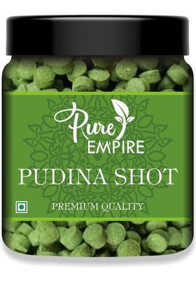 Pure Empire Pudina Goli Churan Digestive Sweet And Sour, Mint, Mouth Freshener Candy (250 G)