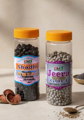 Vtc Ayurvedic Shodhi Harad Pachak Goli & Tasty Jeera Harad, Candy (2 X 200 G)