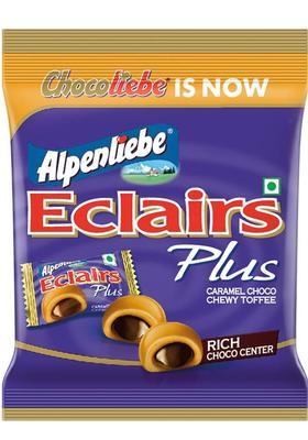 Alpenliebe Eclairs Plus Chocolate, Caramel Toffee (136 G)