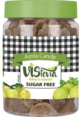 Vistevia Sugar Free Amla Candy, Diabetic Friendly - Sweetened With Stevia 300 Gm Candy (300 G)