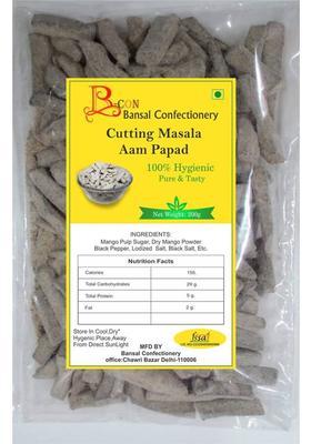 B-Con Kala Khatta Masala Cutting Aam Papad Pack Mango Candy (200 G)