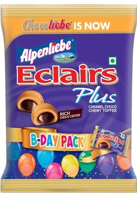 Alpenliebe Eclairs Plus Chocolate, Caramel Toffee (425 G)