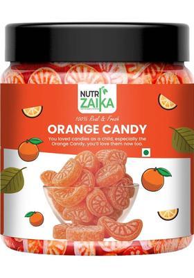 Nutri Zaika Orange Candy | Tangy Fruity Sweet Refreshing Citrus Flavoured & (200 G)